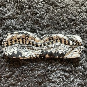 Forever 21 tribal print bandeau